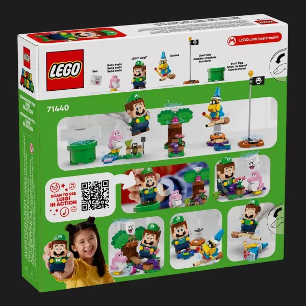 Конструктор LEGO Super Mario Пригоди з інтерактивним LEGO Луїджі (71440)