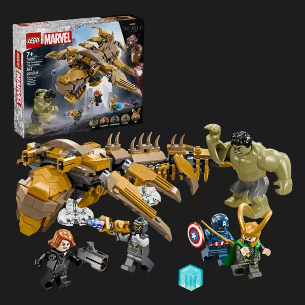 Конструктор LEGO Marvel Месники проти Левіафана (76290)