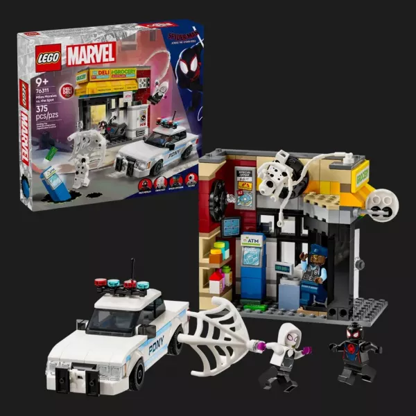 Конструктор LEGO Marvel Всесвіт-павук: Майлз Моралес проти Плями (76311)
