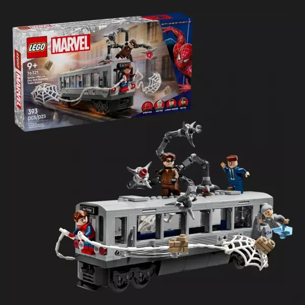 Конструктор LEGO Marvel Людина-Павук проти Дока Ока: Сцена в метро (76321)