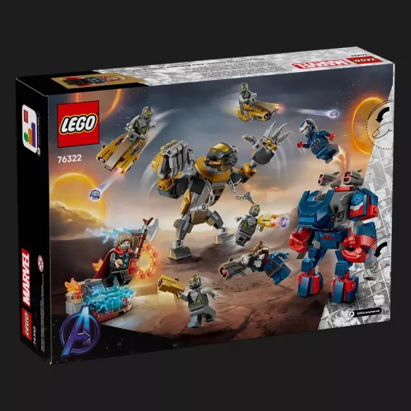 Конструктор LEGO Marvel Месники: Завершення Тор проти Чітаурі (76322)