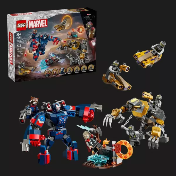 Конструктор LEGO Marvel Месники: Завершення Тор проти Чітаурі (76322)