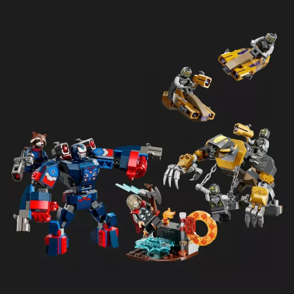 Конструктор LEGO Marvel Месники: Завершення Тор проти Чітаурі (76322)