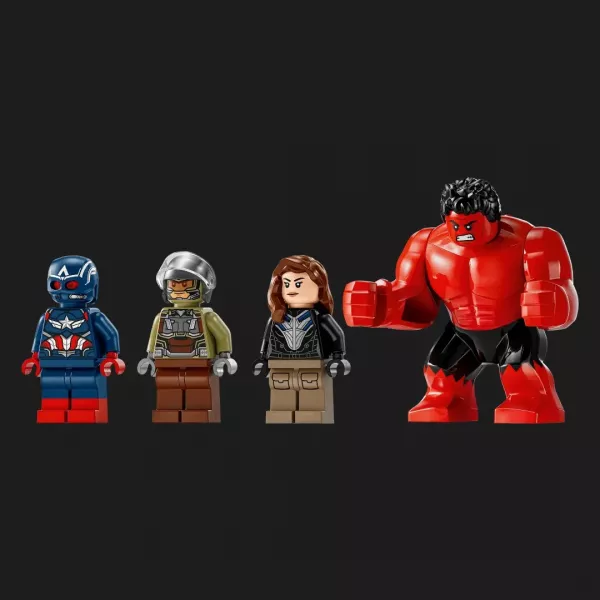 Конструктор LEGO Marvel Капітан Америка проти Червоного Халка (76292)