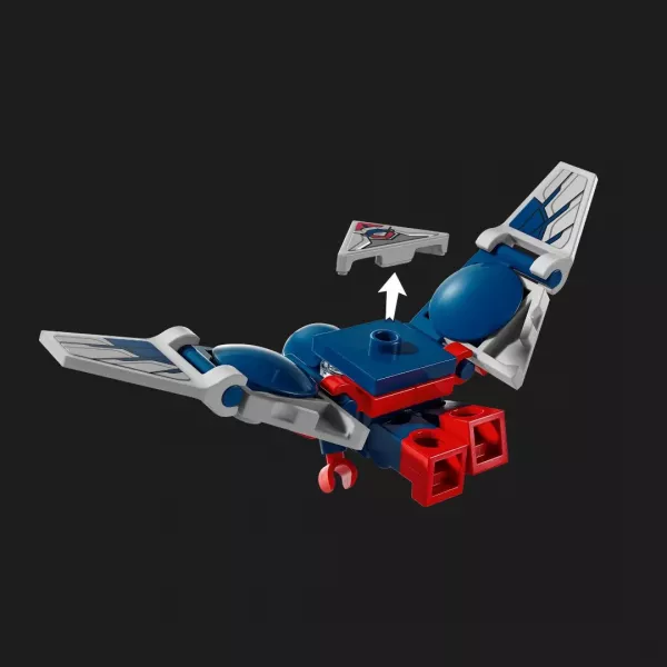 Конструктор LEGO Marvel Капітан Америка проти Червоного Халка (76292)