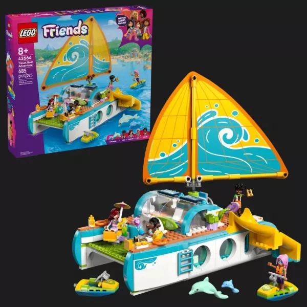 Конструктор LEGO Friends Пригоди на туристичному човні (42664)