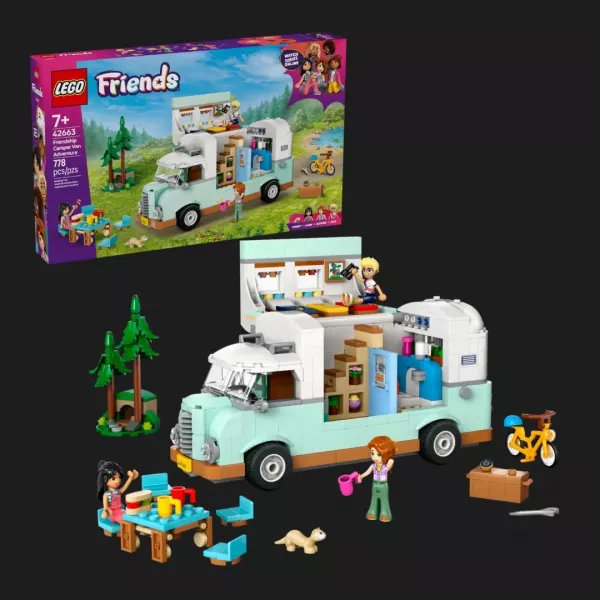 Конструктор LEGO Friends Пригоди на фургоні дружби (42663)