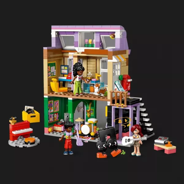 Конструктор LEGO Friends Музична крамниця і квартира (42653)