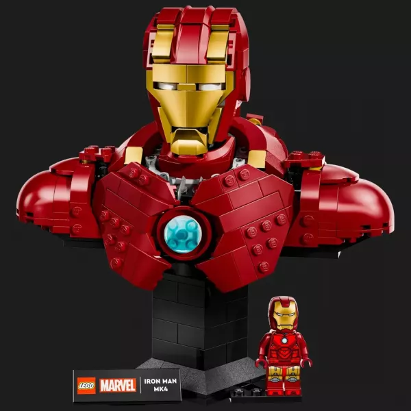 Конструктор LEGO Marvel Бюст Залізної Людини MK4 (76327)