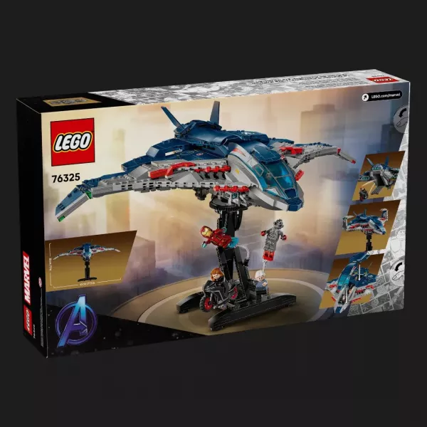 Конструктор LEGO Marvel Месники: Ера Альтрона Квінджет (76325)
