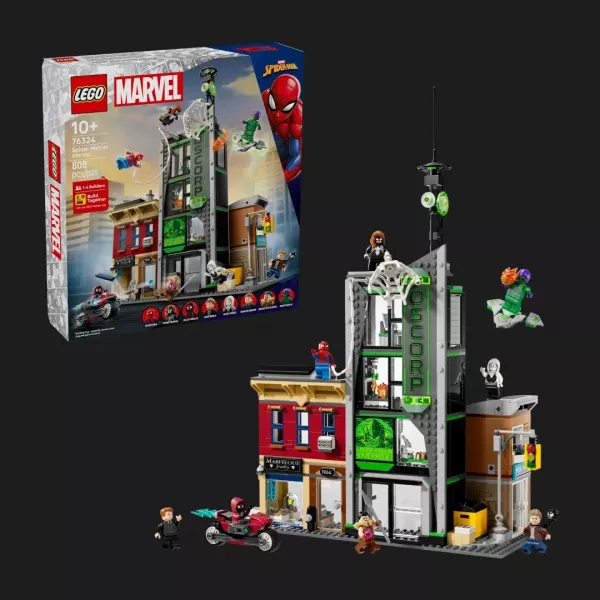 Конструктор LEGO Marvel Людина-павук проти Оскорпа (76324)