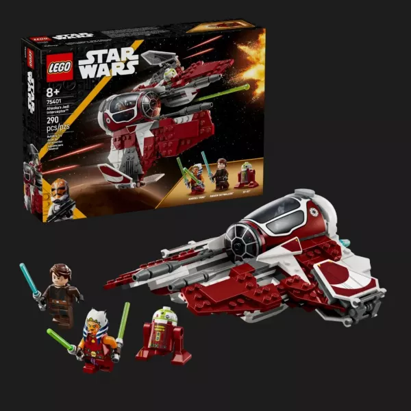 Конструктор LEGO Star Wars Джедайський перехоплювач Асоки (75401)