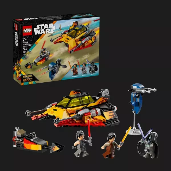 Конструктор LEGO Star Wars The Force Burner Сніговий винищувач (75414)
