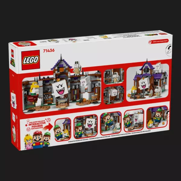 Конструктор LEGO Super Mario Садиба з привидами Бу-короля (71436)