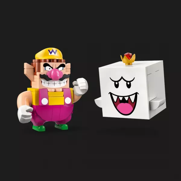 Конструктор LEGO Super Mario Mario Kart — Варіо та король Бу (72038)