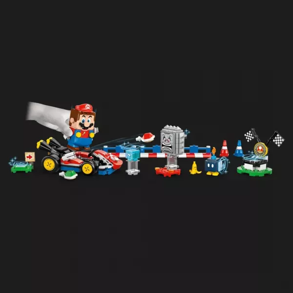 Конструктор LEGO Super Mario Mario Kart — Інтерактивний Маріо та карт (72043)