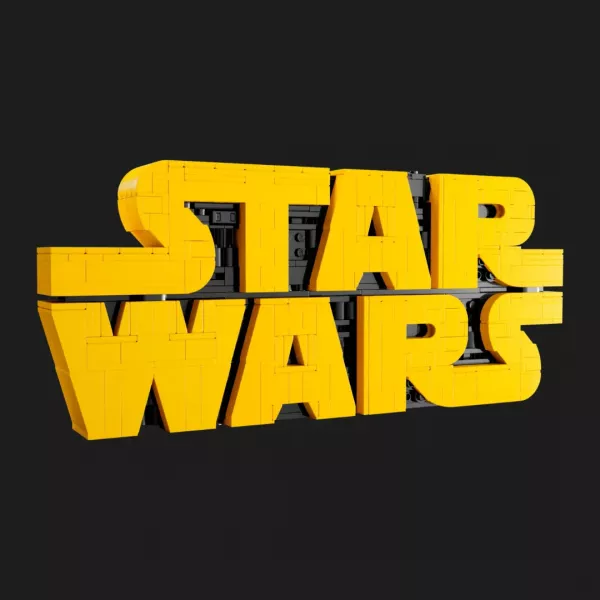 Конструктор LEGO Star Wars Логотип з кубиків Зоряні війни (75407)