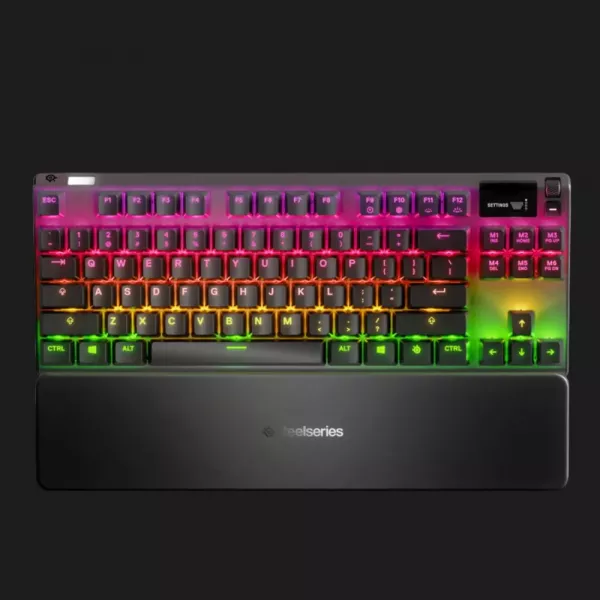 Клавіатура механічна SteelSeries Apex 7 TKL (Red Switch) (64646) (UA)