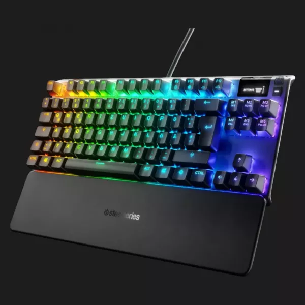 Клавіатура механічна SteelSeries Apex 7 TKL (Red Switch) (64646) (UA)
