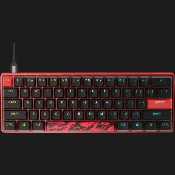Клавіатура оптична SteelSeries Apex 9 TKL OptiPoint Mini (64853) (UA)