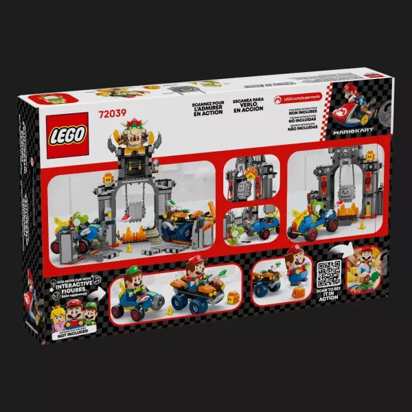 Конструктор LEGO Super Mario Mario Kart — Bowser та його замок (72039)