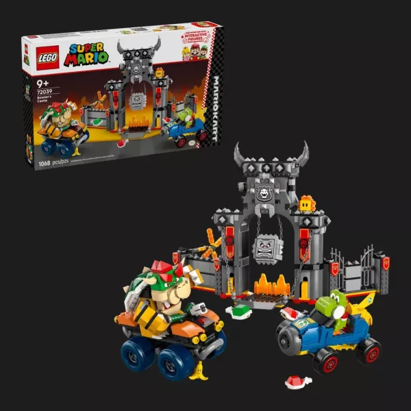 Конструктор LEGO Super Mario Mario Kart — Bowser та його замок (72039)