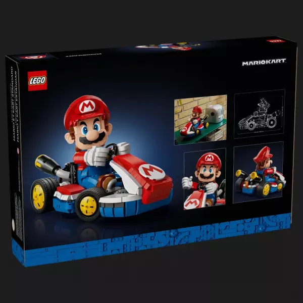 Конструктор LEGO Super Mario Kart — Маріо та стандартний карт (72037)
