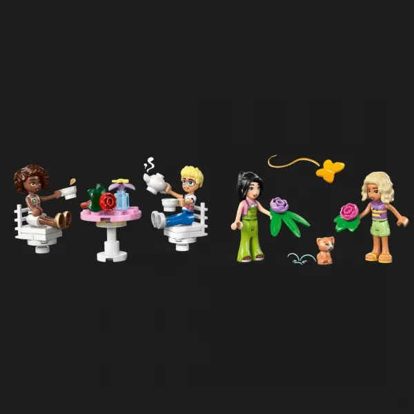 Конструктор LEGO Friends Кавʼярня з рослинами і квіткова крамниця (42671)