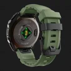 Ремінець Silicone Band Original Assembly для Garmin (QuickFit 22) (Midnight Green)
