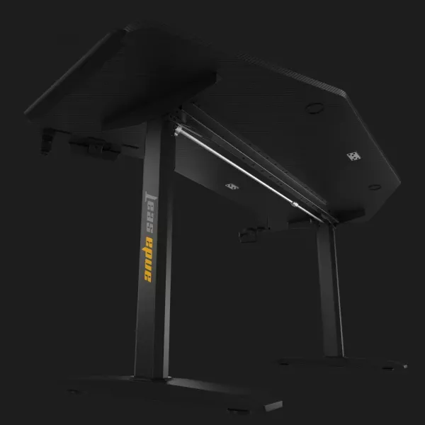 Комп'ютерний стіл Anda Seat Shadow Warrior (AD-D-DD1-1600L-02-B) (Black) (UA)