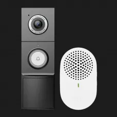 Розумний відеодзвоник з акумулятором TP-LINK Tapo D235 (Black/White) (UA)
