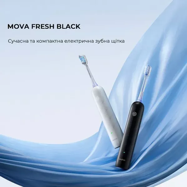 Зубна електрощітка Mova Fresh (Black)