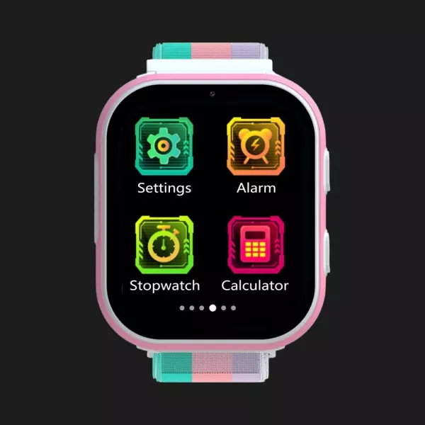 Дитячий смарт-годинник Gelius Pro Rainbow з GPS/4G GP-PK008 (White)