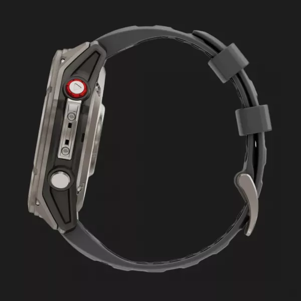 Garmin Fenix 8 Pro 51mm AMOLED Sapphire Titanium with Graphite/Black Silicone Band