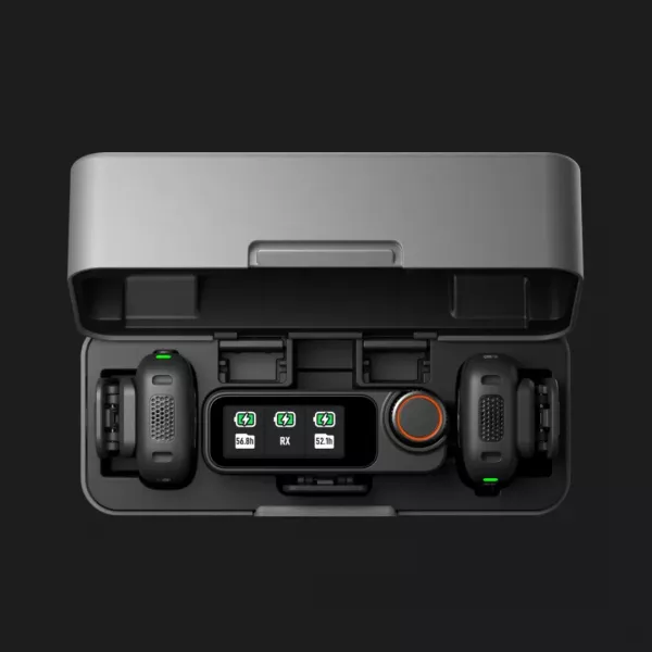 Мікрофонна радіосистема DJI Mic 3 (2 TX + 1 RX + Charging Case) (CP.RN.00000480.01)