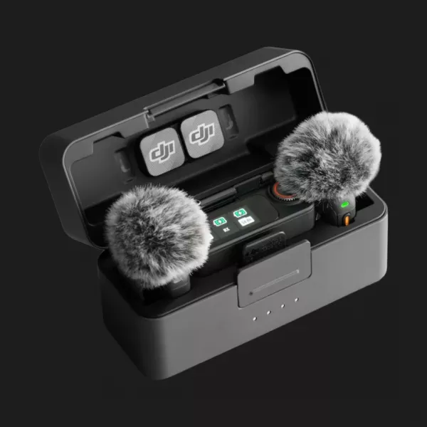 Мікрофонна радіосистема DJI Mic 3 (2 TX + 1 RX + Charging Case) (CP.RN.00000480.01)