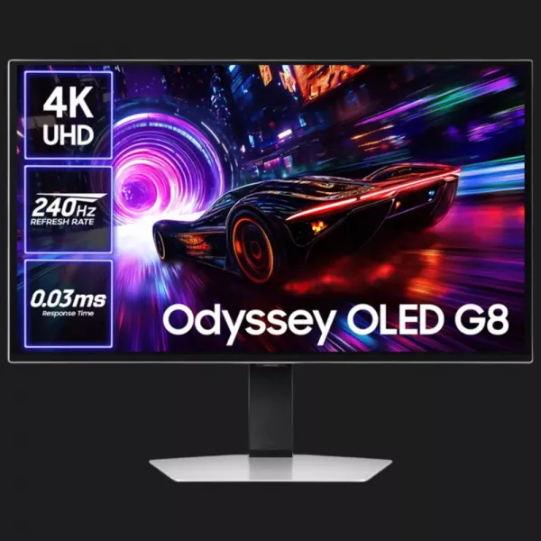 Ігровий монітор Samsung 27" Odyssey G8 OLED 240Hz LS27FG810SUXEN (Global)