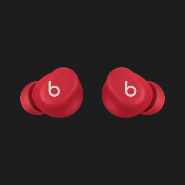 Навушники Beats Solo Buds (Transparent Red)