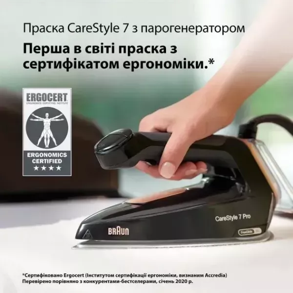 Парогенератор Braun IS 7286 BK (Black)