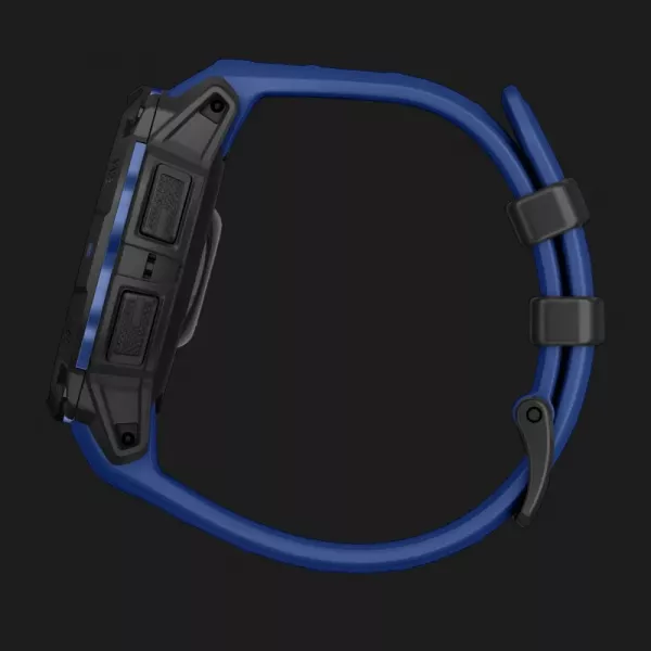 Garmin Instinct 3 45mm AMOLED Black with Bolt Blue/Black Band