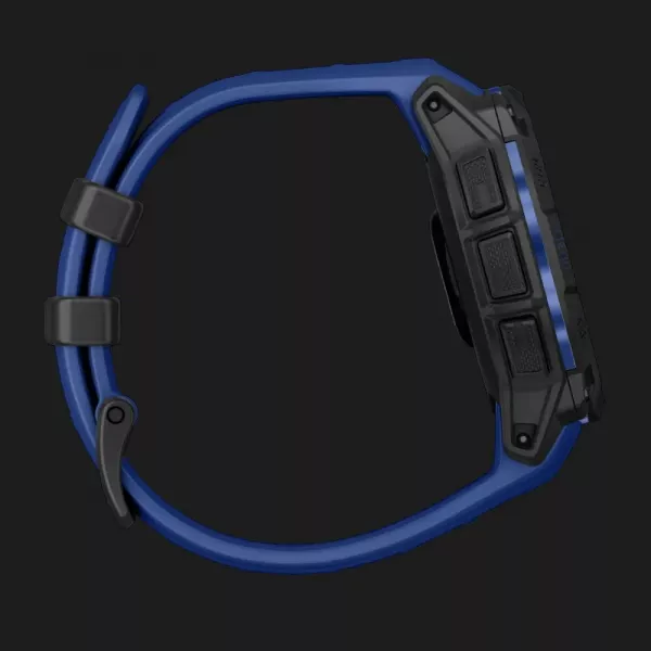 Garmin Instinct 3 45mm AMOLED Black with Bolt Blue/Black Band