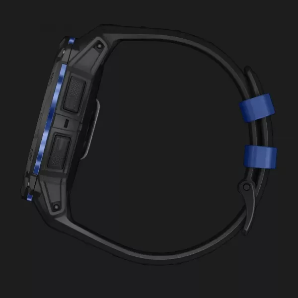 Garmin Instinct 3 50mm AMOLED Black with Black/Bolt Blue Band
