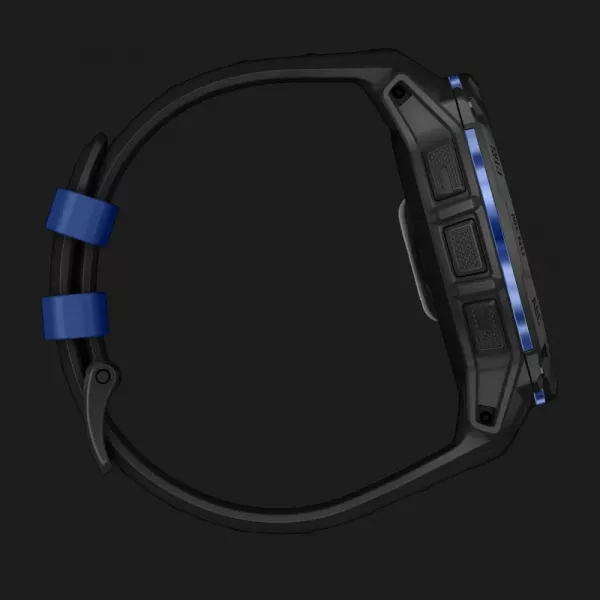 Garmin Instinct 3 50mm AMOLED Black with Black/Bolt Blue Band