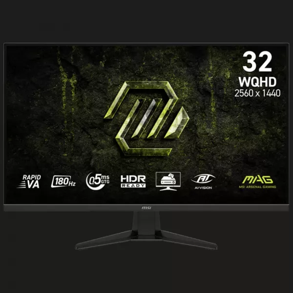 Монітор MSI 31.5” MAG 325QF E18V VA 180Hz (UA)