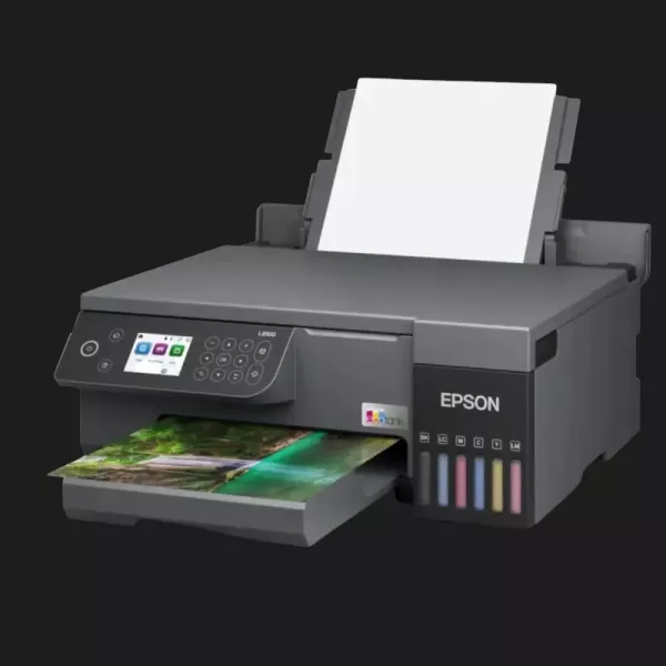 БФП cтруменевий Epson EcoTank L8100 (Black) (C11CK94401)
