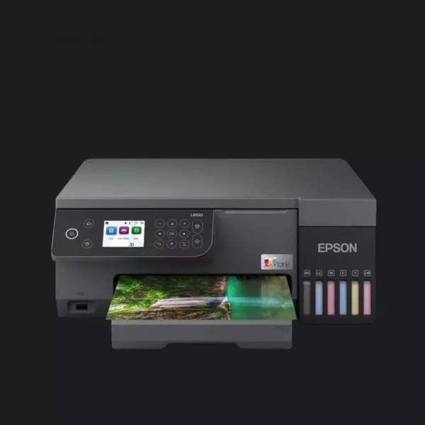 БФП cтруменевий Epson EcoTank L8100 (Black) (C11CK94401)
