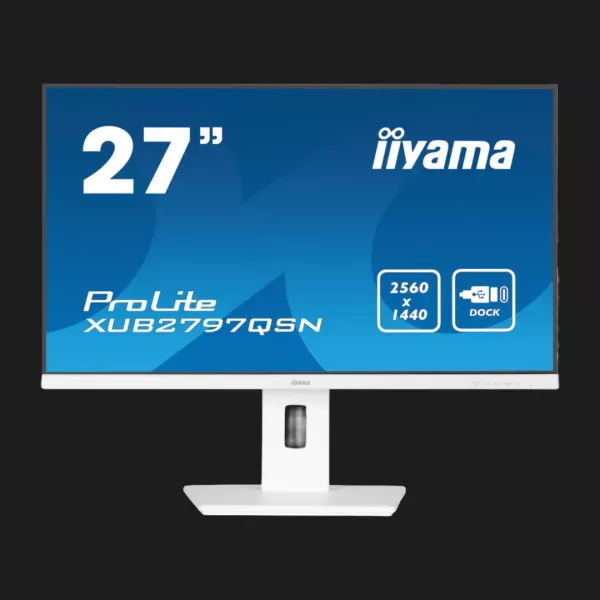Монітор iiyama 27" IPS 100Hz XUB2797QSN-W2 (UA)