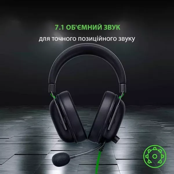 Ігрова гарнітура Razer Blackshark V2 X (Black) (RZ04-03240100-R3M1) (EU)