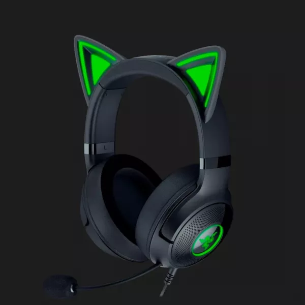 Ігрова гарнітура RAZER Kraken Kitty V2 (Black) (RZ04-04730100-R3M1) (EU)