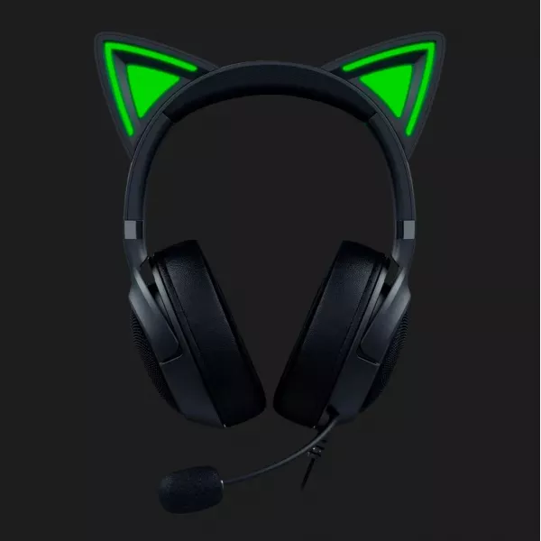 Ігрова гарнітура RAZER Kraken Kitty V2 (Black) (RZ04-04730100-R3M1) (EU)